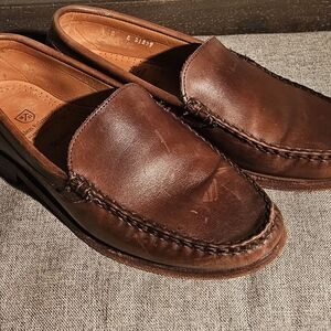 Allen Edmonds Rich Brown Leather Slip-Ons